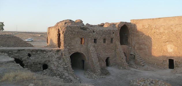 St. Elijah's Monastery in Iraq before its 2014 destruction by ISIS. Smithsonian photo.
