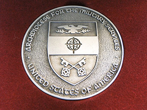 The Medal of the Archdiocese for the Military Services, USA.