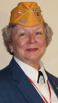 Mrs. Arminda C. Crawford, newly installed National Commander of the Catholic War Veterans of the United States of America.
