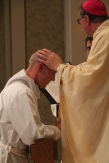 Bishop James Patrick Powers ordains Deacon Samuel Schneider Sunday, June 5, in Superior, Wis. Photo Courtesy Gerald Lieberg | Superior Catholic Herald.